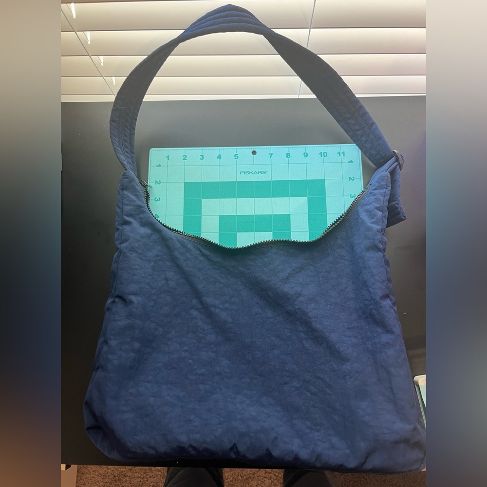 Baggu Nylon Shoulder Bag - Navy